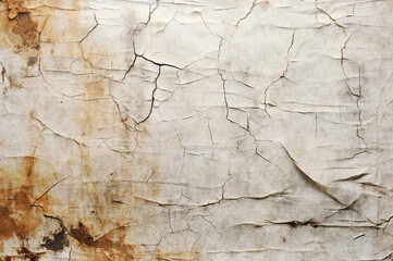 Textura de pared vieja, ruinosa y sucia.
Pared antigua con pintura agrietada áspera, viejo fondo textura pintura al fresco.
