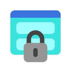 Editable secure login, website vector icon. Part of a big icon set family. Perfect for web and app interfaces, presentations, infographics, etc