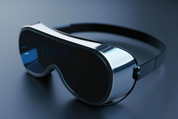 A pair of goggles sitting on top of a table. Suitable for industrial or safety concepts - Powered by Adobe