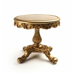 Side table gold