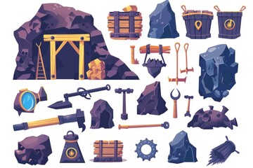 Various items displayed on a plain white background, suitable for a wide range of uses