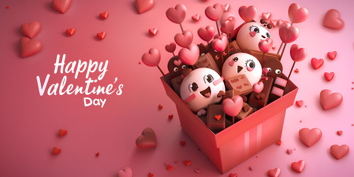 Happy Valentine's Day | Box of Love Surprises

