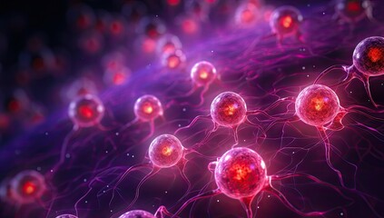 Cancer Cell Initiates Attack on Vulnerable Healthy Cell