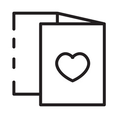 Card Lady Love Line Icon