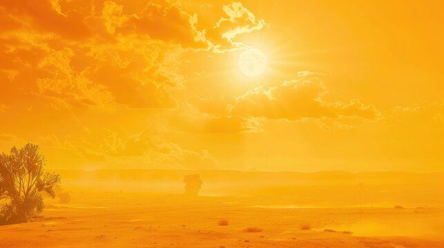 In summer when the scorching sun paints the sky yellow and the thermometer reads high temperatures it serves as a vivid illustration of the impact of global warming on our weather patterns