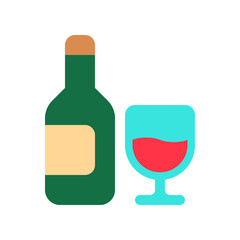 Editable wine vector icon. Part of a big icon set family. Perfect for web and app interfaces, presentations, infographics, etc