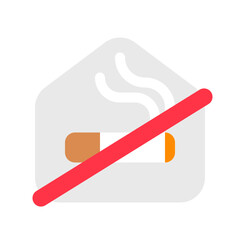 Editable no smoking room vector icon. Part of a big icon set family. Perfect for web and app interfaces, presentations, infographics, etc