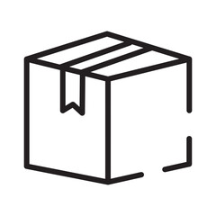 Box Idea Solution Line Icon