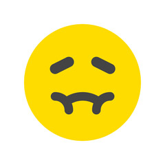Editable sick, nauseous face vector icon. Part of a big icon set family. Perfect for web and app interfaces, presentations, infographics, etc