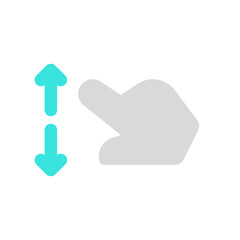 Editable two fingers spread vector icon. Part of a big icon set family. Perfect for web and app interfaces, presentations, infographics, etc