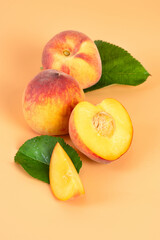 Fresh juicy apricots