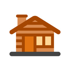 Editable cabin vector icon. Part of a big icon set family. Perfect for web and app interfaces, presentations, infographics, etc