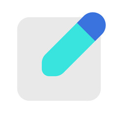 Editable edit text, type new, compose vector icon. Part of a big icon set family. Perfect for web and app interfaces, presentations, infographics, etc