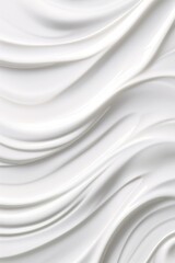 The image is a white background with a white line that looks like a wave. The line is curved and has a lot of detail, making it look like a piece of fabric