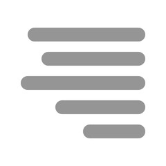 Fototapeta premium Editable paragraph right alignment vector icon. Part of a big icon set family. Perfect for web and app interfaces, presentations, infographics, etc