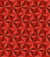 Abstract Polygonal Geometric background red colour seamless for your design
