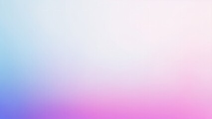 Blurred color gradient White, pink and blue grainy color gradient background