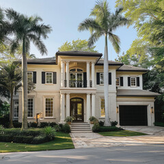 Fototapeta premium house in the park