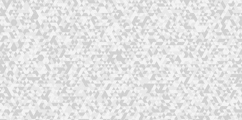 Obraz premium Seamless geometric pattern square shapes low polygon backdrop background. Abstract geometric wall tile and metal cube background triangle wallpaper. Gray and black polygonal background.