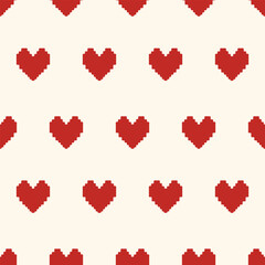 seamless pattern, love heart valentine art surface design for fabric scarf and decor
