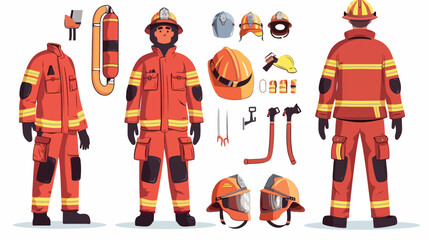 Firefighter creation Four or constructor. Four of fir