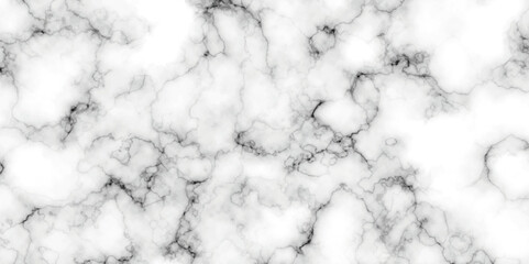 White marble texture Panoramic white background. marble stone texture for design. Natural stone Marble white background wall surface black pattern. White and black marble texture background.