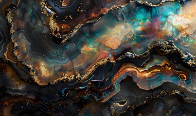 Obraz premium opal texture background, Generative AI