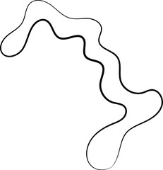 ink outline abstract