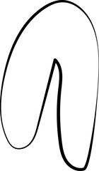 ink outline abstract