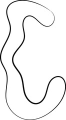 ink outline abstract