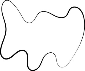 ink outline abstract