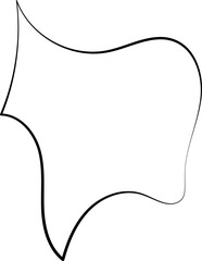 ink outline abstract