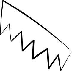 ink outline abstract