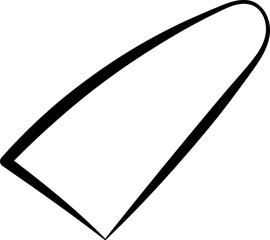 Obraz premium ink outline abstract