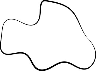 ink outline abstract