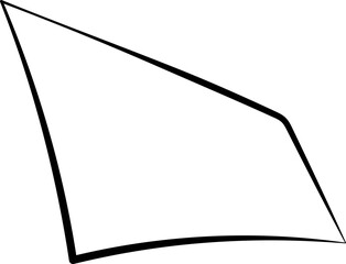 ink outline abstract