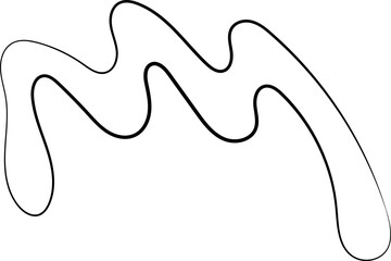 ink outline abstract