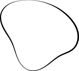 Obraz premium ink outline abstract