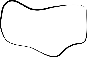 ink outline abstract