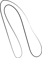 ink outline abstract