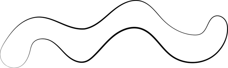 ink outline abstract