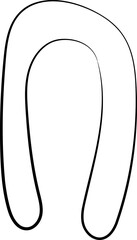 ink outline abstract