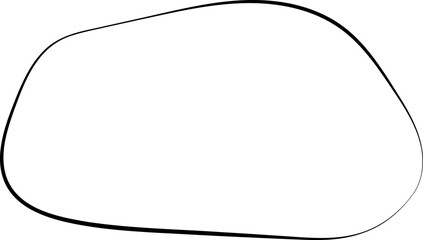 ink outline abstract