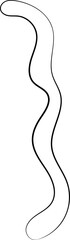 Obraz premium ink outline abstract