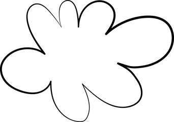 ink outline abstract