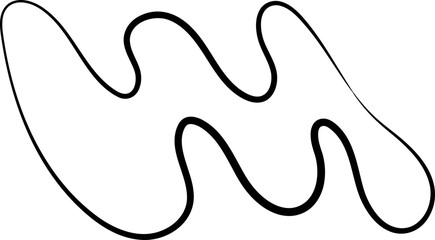 ink outline abstract