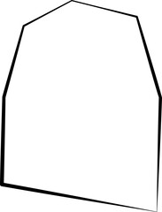 ink outline abstract