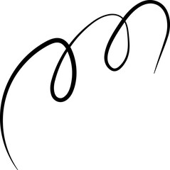 ink outline abstract