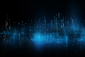 Abstract technology digital line electronic network data innovation concept background.