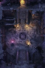 DnD Battlemap Twisted, Twilight, Mysterious, Eerie, Setting, Tags